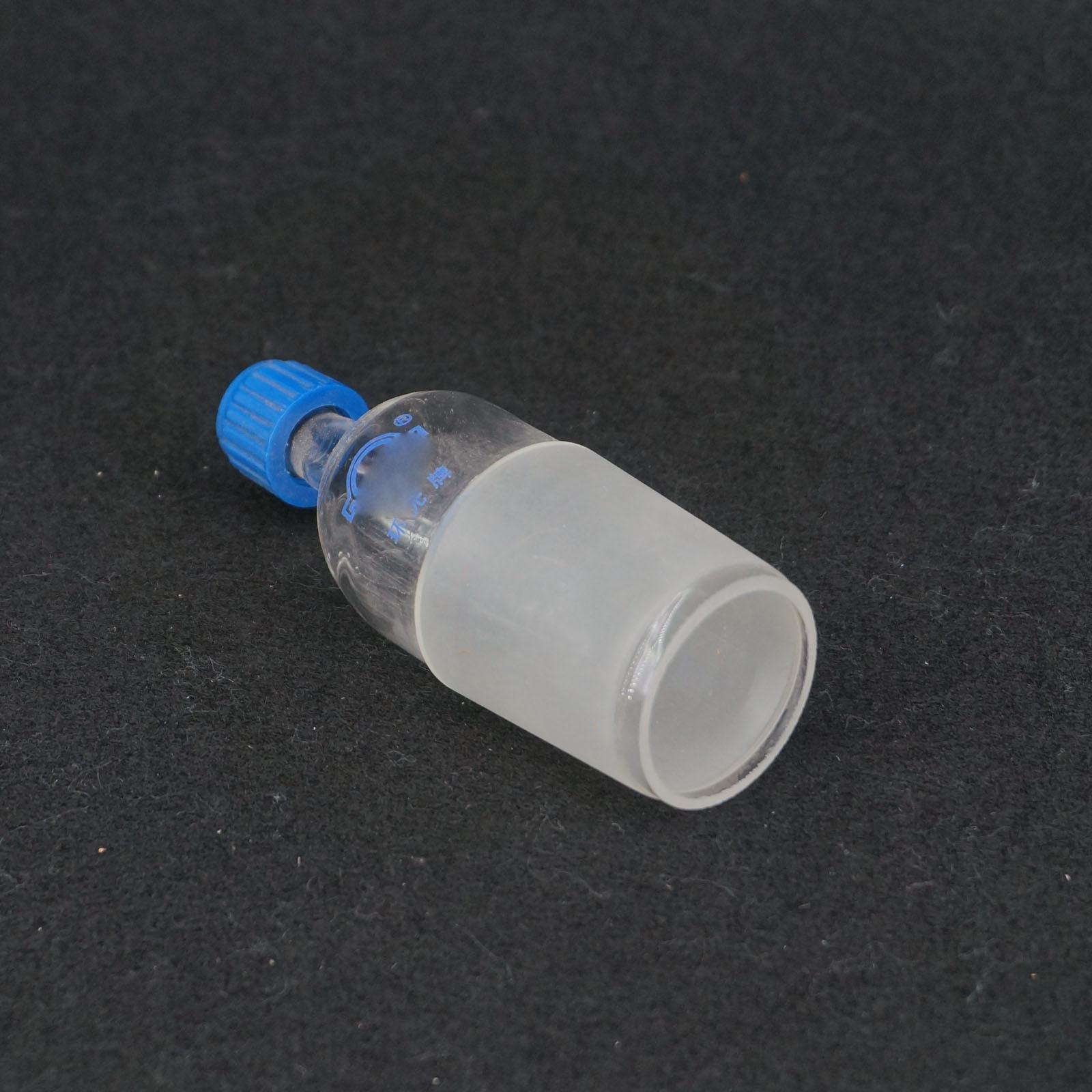 40/38 stoppers geslepen verbinding laboratorium glazen bus thermometer adapter met schroefdop