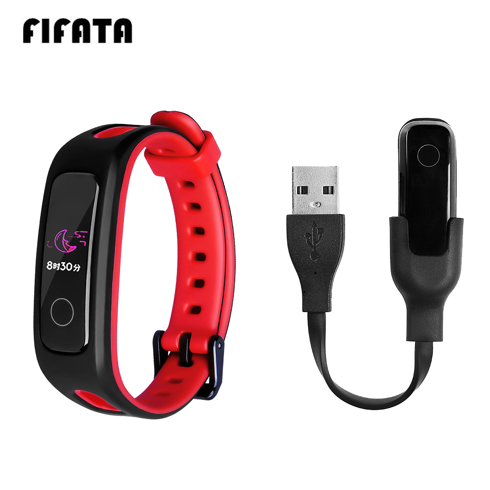 FIFATA 2 In 1 Molle Del Silicone Della Vigilanza di Sport Della Cinghia + USB di Ricarica Veloce Del Caricatore Del Bacino Per Huawei Banda 4e/3e/Honor Fascia 4 Runing