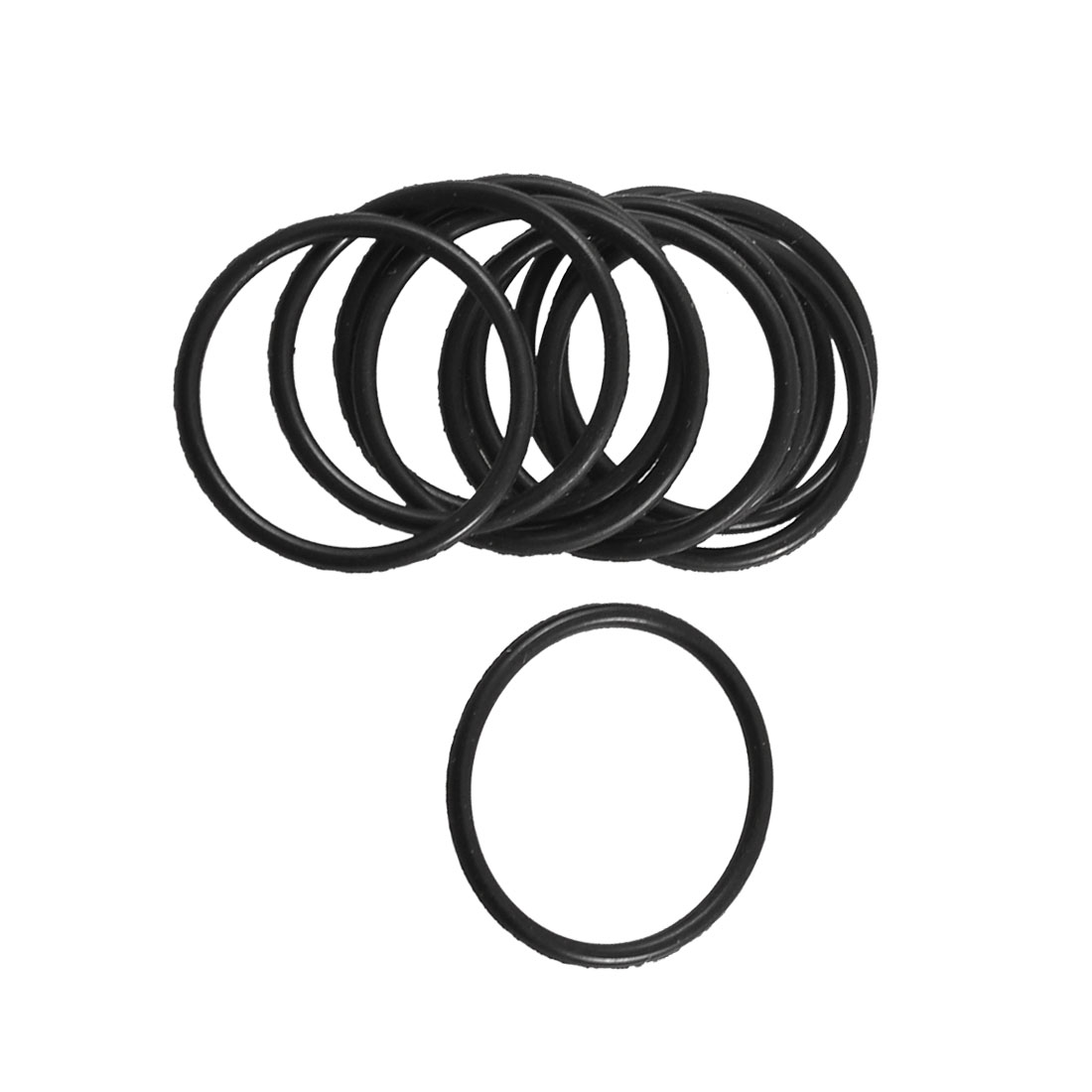 Uxcell 10 Pcs 1.5mm Black Rubber Oil Filter O Ring Seal Gaskets Id 18mm 19mm 20mm 21mm 22mm 25mm 27mm 28mm: Ax10 1.5mmx18mmx21mm