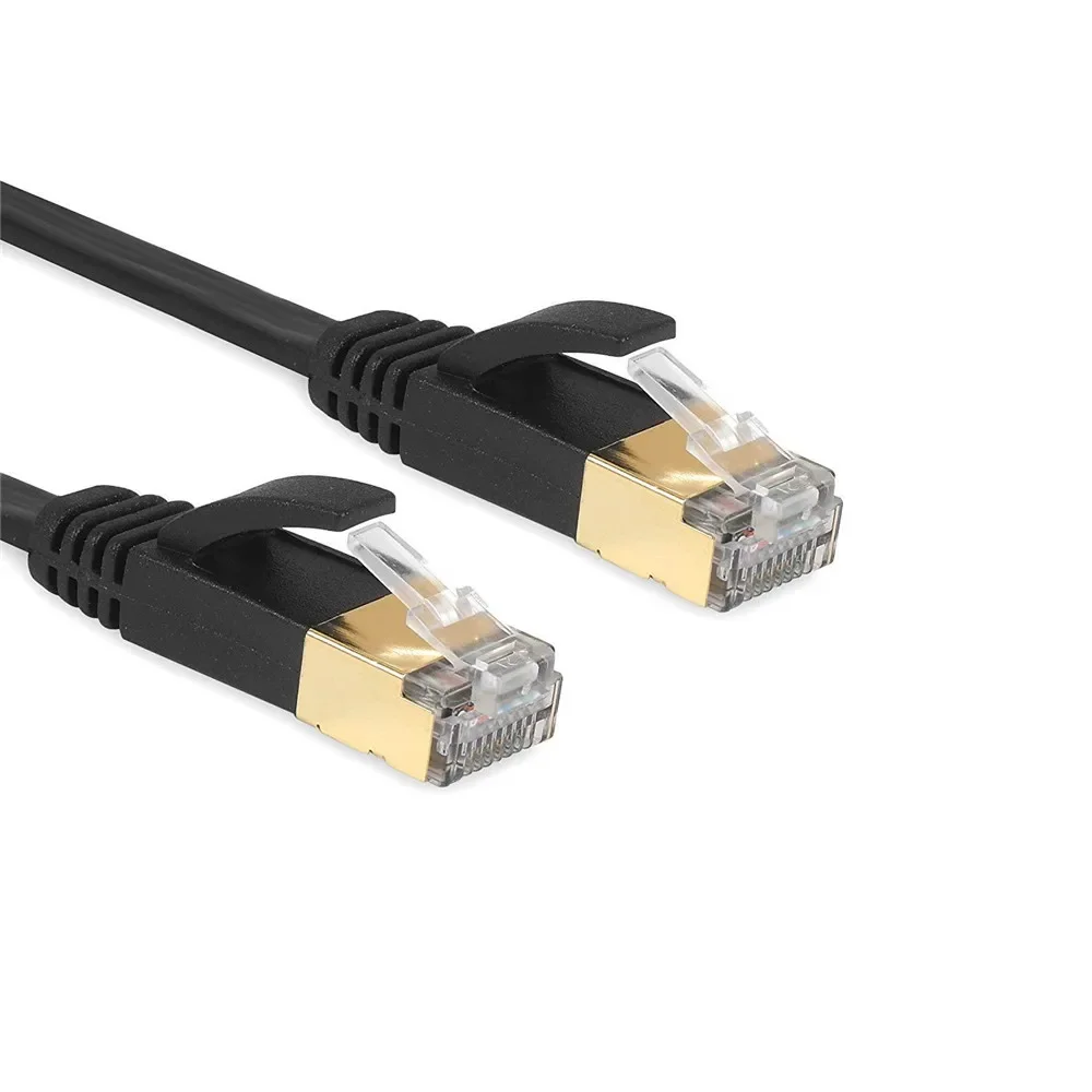 Kabel Ethernet RJ45 Kot7 Lan Kabel RJ 45 Sieć robić Kot 7 Kompatybilny kabel krosowy robić routera modemu Kabel Ethernet 0,5 m-3 m