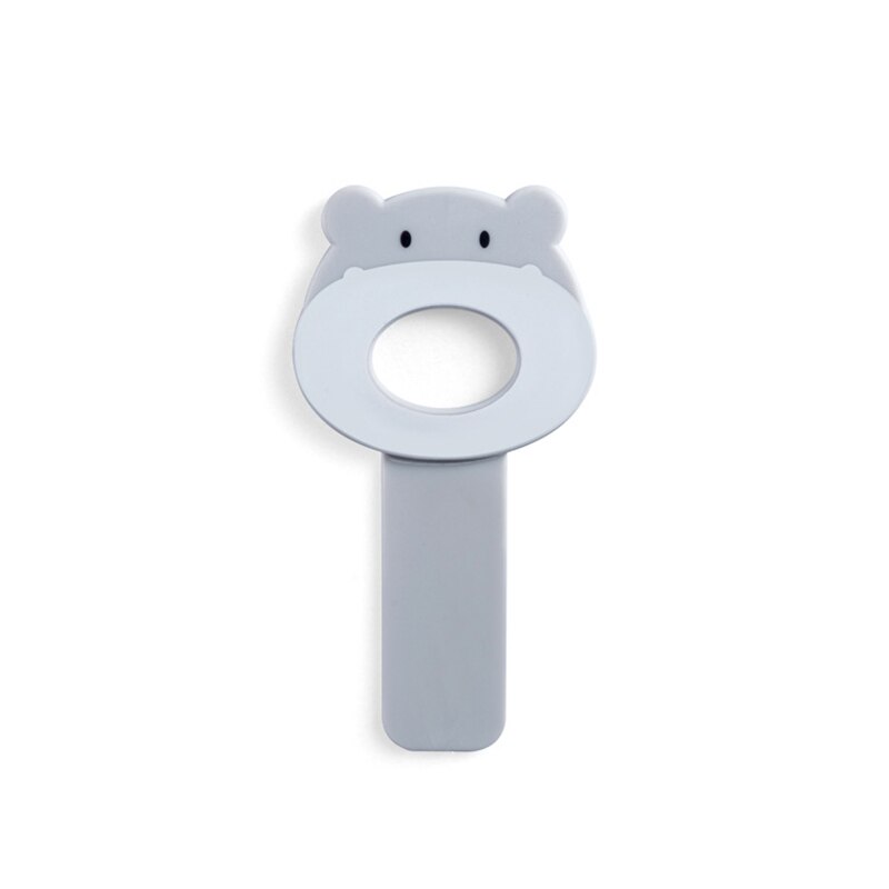 1 Pcs Cartoon Toilet Seat Lifter Toilet Seat Lid Opener Portable Handle Toilet Closet Sticks Holders Flapper Toilet Lifting Lid: Gray