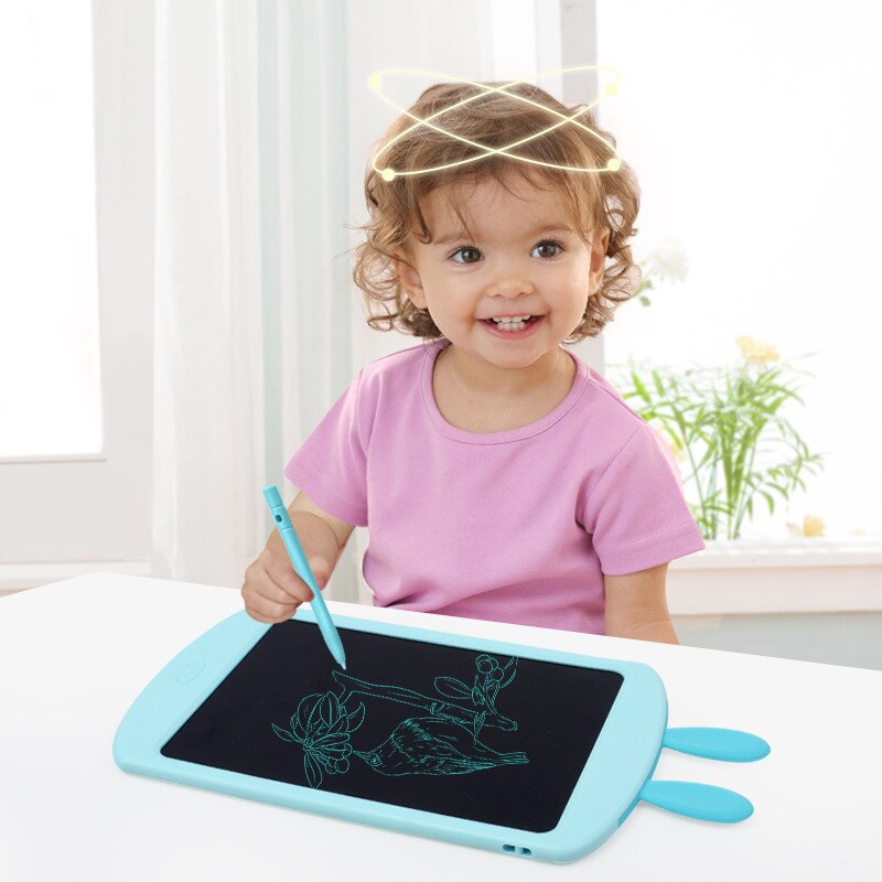 Del fumetto LCD Tavolo da disegno Graffiti di Energia Della Luce Elettronica Piccola Lavagna Bambino Dipinto A Mano Tabellone per scrittura Casa Tabellone Per Scrittura