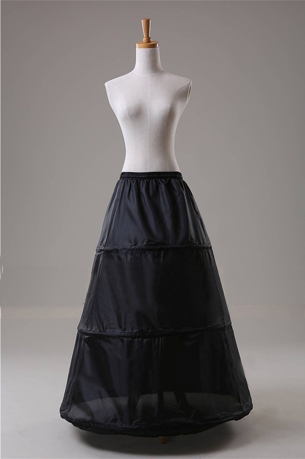 Jupon Long en cerceau noir Crinoline, robe de bal, jupe sous-jupe, accessoires de mariage, Jupon de mariage,: 11