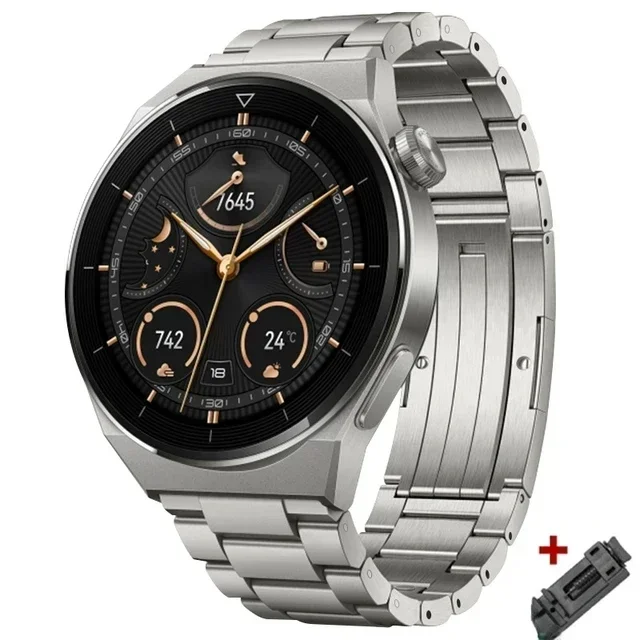 Titanium metalen band voor oneplus watch 2, luxe zakelijke armband, polsbandje 22mm, ultieme schakelarmband voor oppo watch x band: Zilver / 17mm