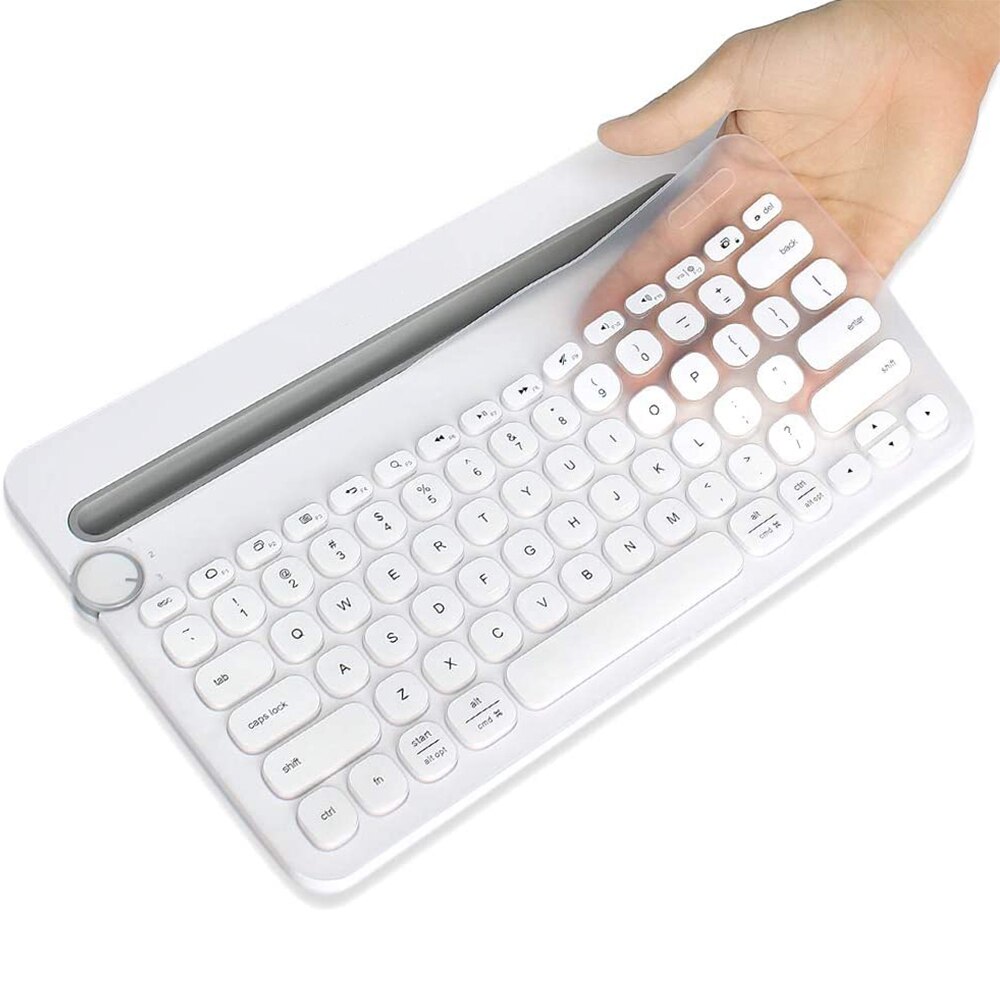 Keyboard Cover Voor Logitech K480 Toetsenbord Case Protector Laptop Tablet Beschermende Film Voor Logitech K480 Skin Soft Gel Tpu Cover