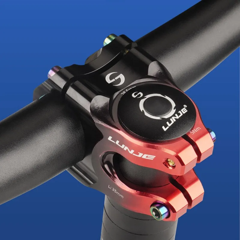 Tige de vélo de route et vtt CNC, pont de vélo de montagne, puissance courte 31.8mm, élévateur d'escalade haute résistance