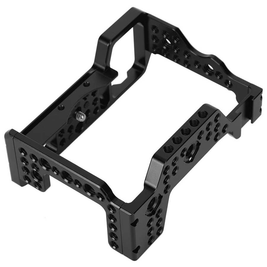 Macchina Fotografica di alta Qualità Gabbia In Lega di Alluminio di Protezione Borsette con Fredda Shoe Mount Fit per Sony A9/A73/A7R3/A7M3