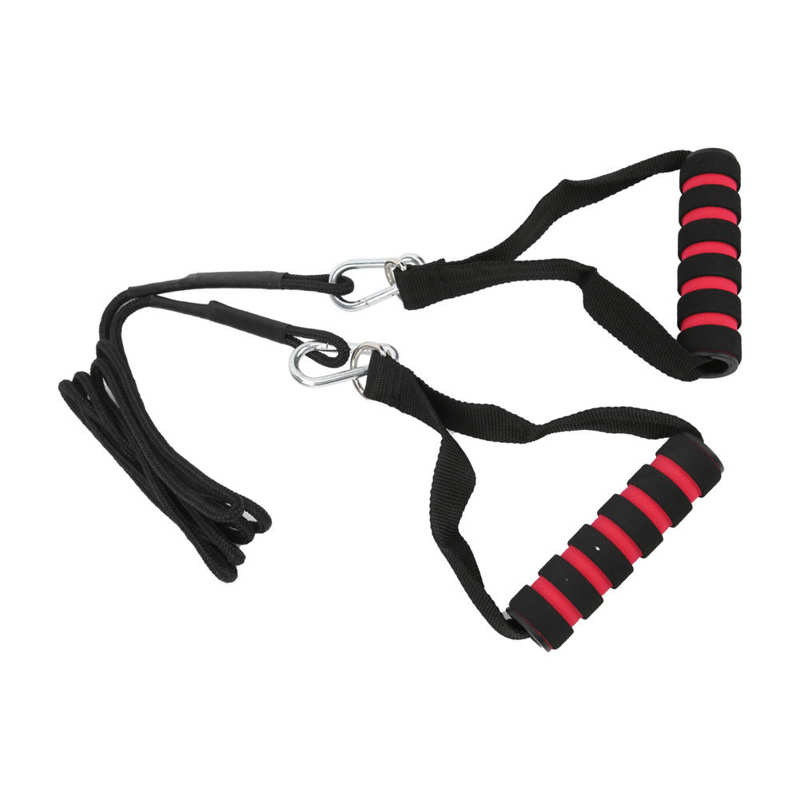 Pull Down Cable for Gym Workout DIY Tricep Press Down Pulley Cable Triceps Rope Resistance Bands Handle Cable for Gym Workout