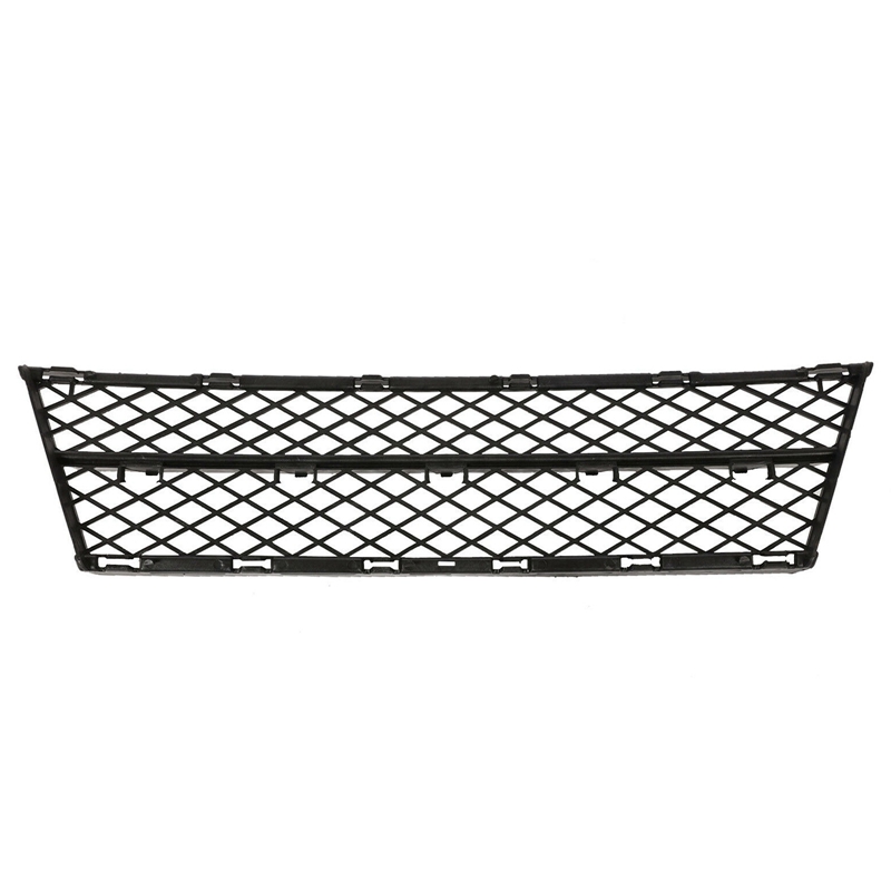 Front Bumper Grille Cover Set For BMW 525i/535i/550i – Left & Right – Mesh Style (Black)