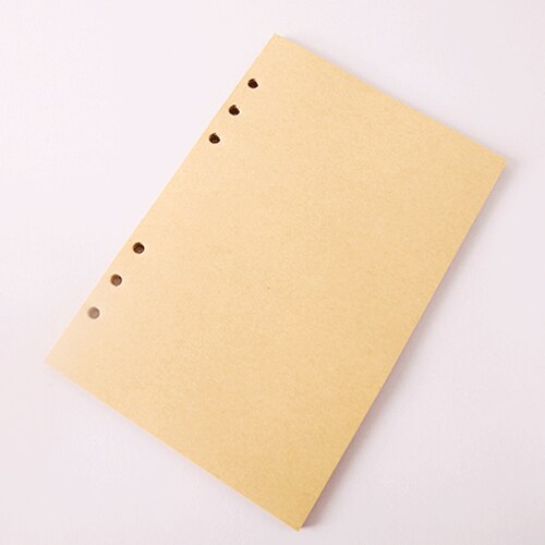 Carnet de voyage Vintage en cuir PU A5 A6 A7, carnet de notes Kraft vierge, carnet de croquis, Journal intime, papeterie fournitures scolaires et de bureau