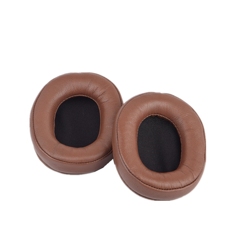 1 par øreputer til edifier  w855 w855bt bt w -855bt 855 headset hodetelefoner øreklokke pute erstatning øreputer erme skinn: Rosenrød