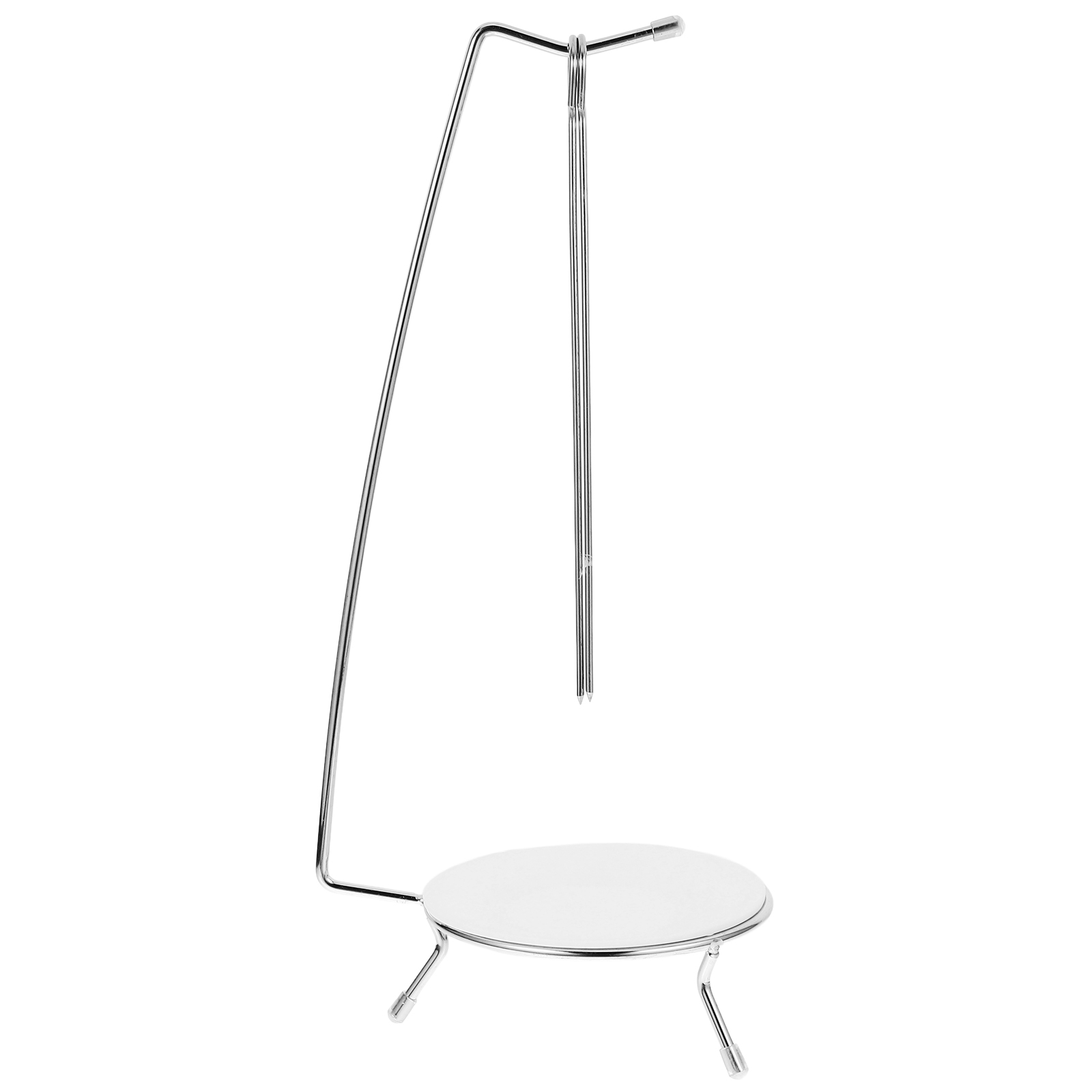 Ophæng til spyd i rustfrit stål, multifunktionel grillrist, grillrist i rustfrit stål, stegerist til kebab, grillspyd