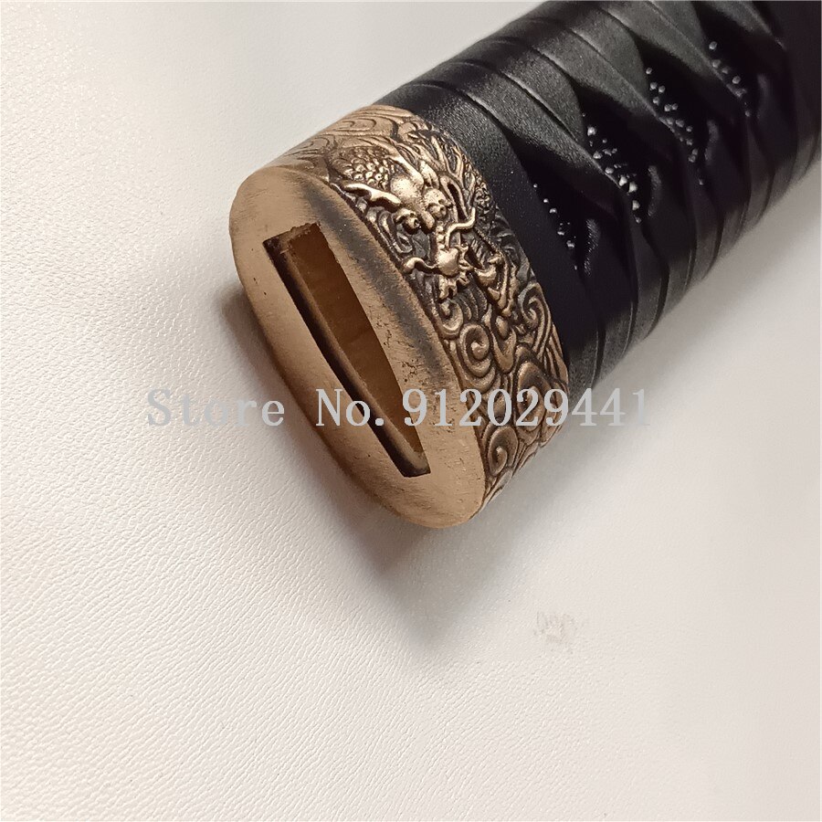 A Set Copper Hand Guard Tsuba Menuki Fuchi Kashira For Japanese Samurai Katana Wakizashi Tanto DIY Sword Handle Fittings