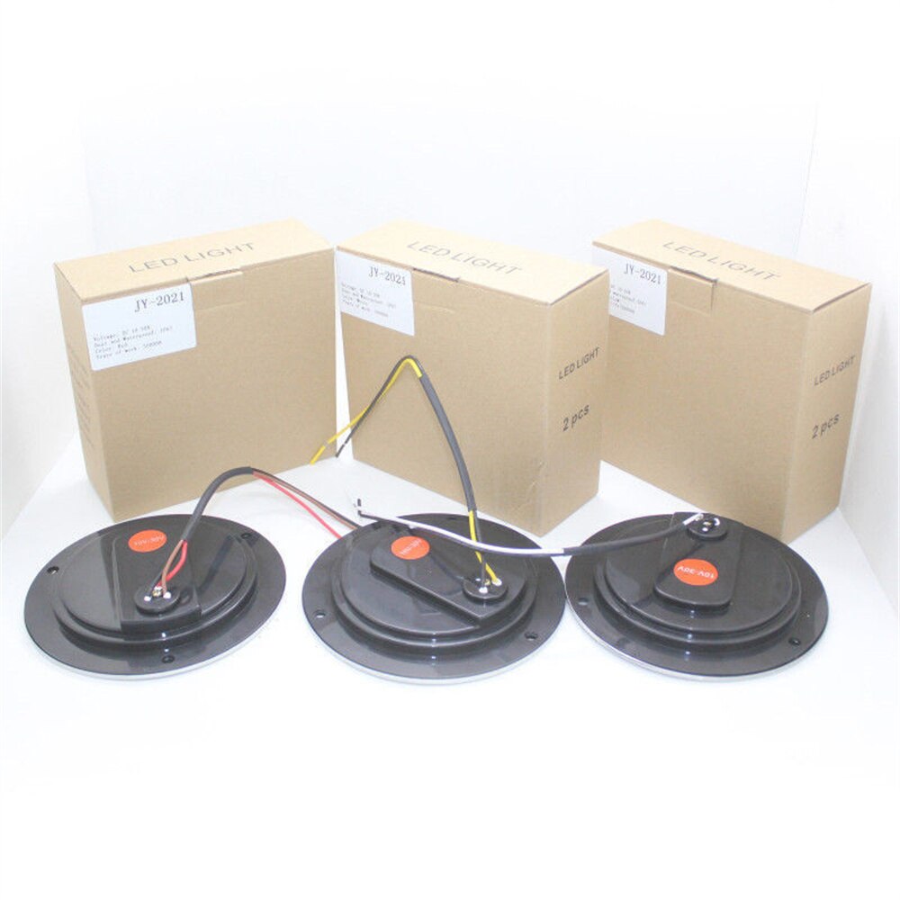 1PCS Green 16LED Taillights Trailer Rear Lights Trailer LED Lights 24v Truck Tail Light LED Truck Rear Lights Tail Lamp