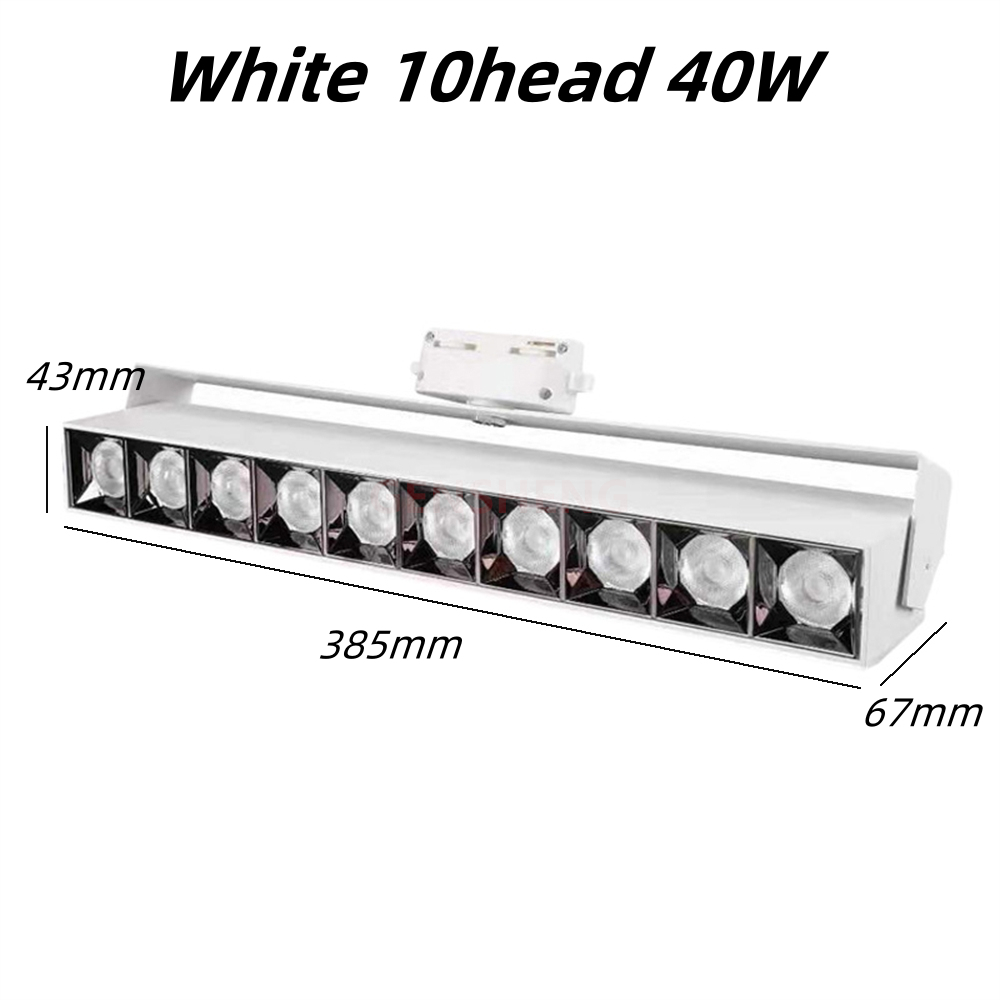 Luzes de Pista LED ajustáveis, Holofotes, Lâmpadas de Teto, Decoração de Casa, Loja Interior, Iluminação, Regulável, 110V, 220V: 5w / azul escuro / Azul