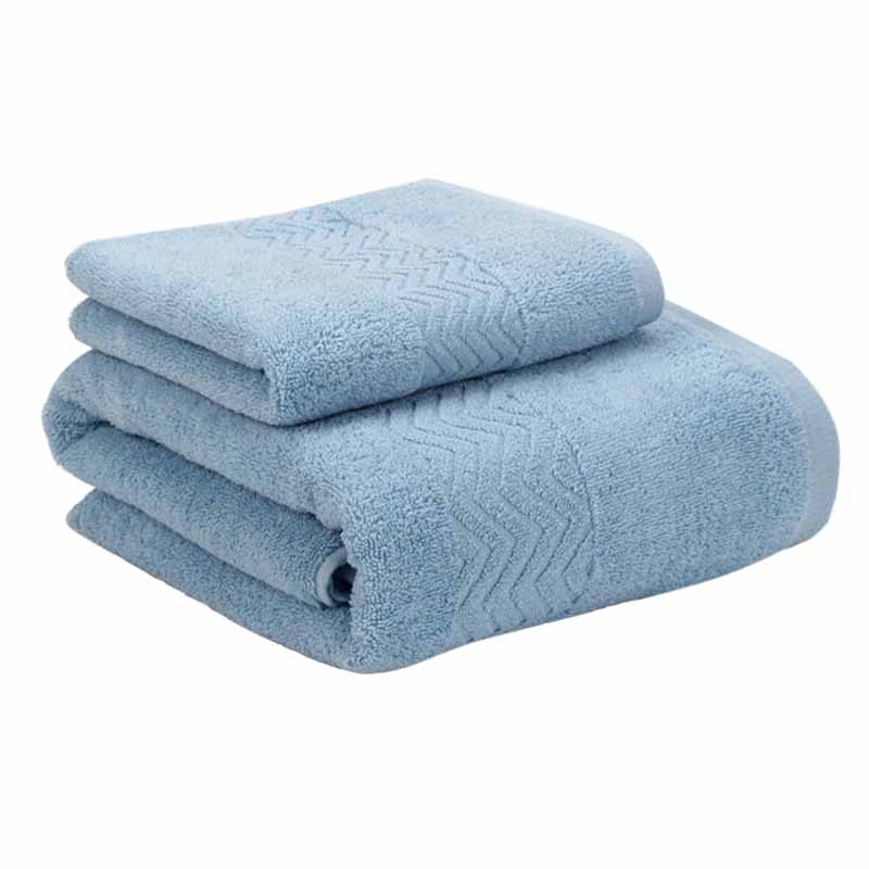 Ehomebuy pyyhe 6 väriä vesi aaltoileva puuvilla kylpypyyhe yksivärinen kasvopyyhe pehmeä mukava aikuisten kylpypyyhkeet: 03