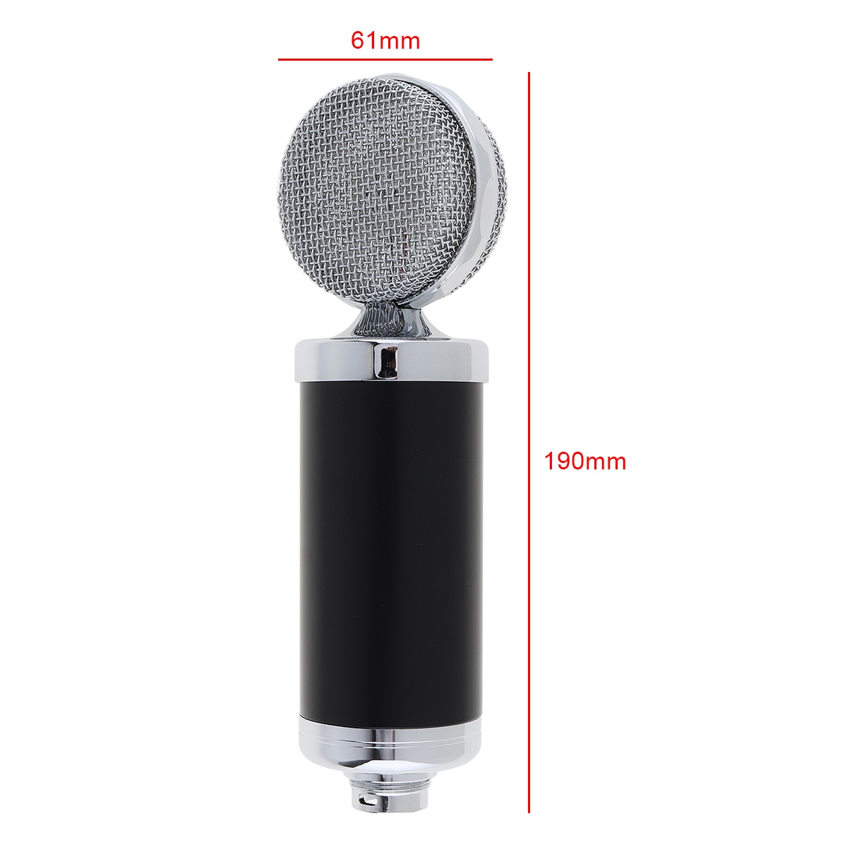 Special BM 5000 Condenser Microphone with Circuit Control and Gold-plated Large Diaphragm Head for Studio / KTV