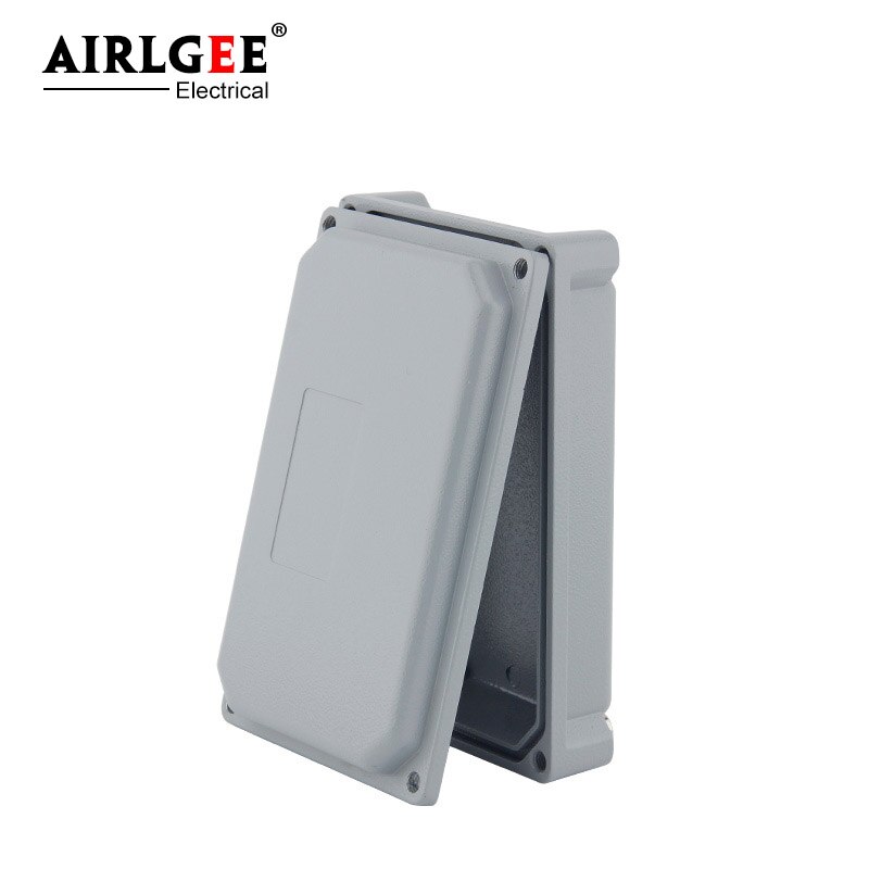 145 * 100 * 45mm cast aluminum industrial electrical instrument box waterproof box flat junction box aluminum box