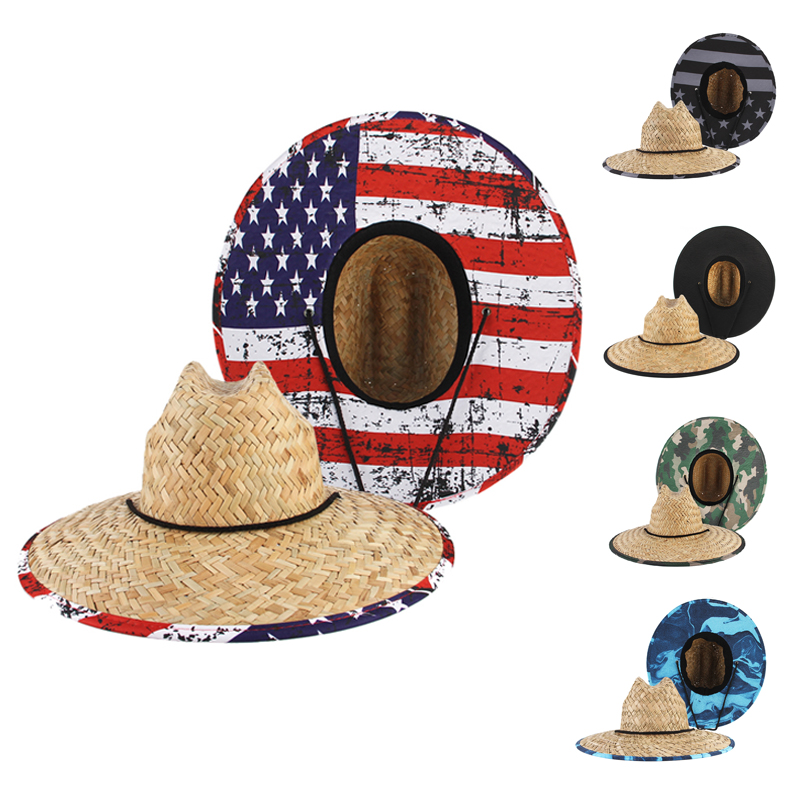 1PC/2pz Nuove Donne Cappello di Salvataggio di Paglia di proprietà Spiaggia Cappello Da suola tutto'aperto Della Boemia Della signora di Modo fedora Cappello Panama