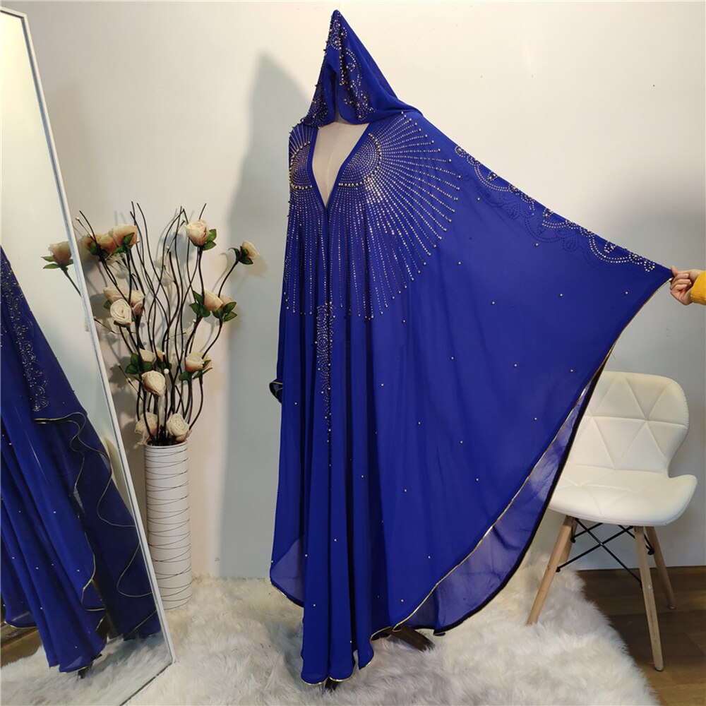 Boléro Mujer Abaya dubaï Djelaba Femme femmes perlée haussement d'épaules Cape Robe Hijab haussement d'épaules Niqab musulman Boerka islamique tunique turquie manteau