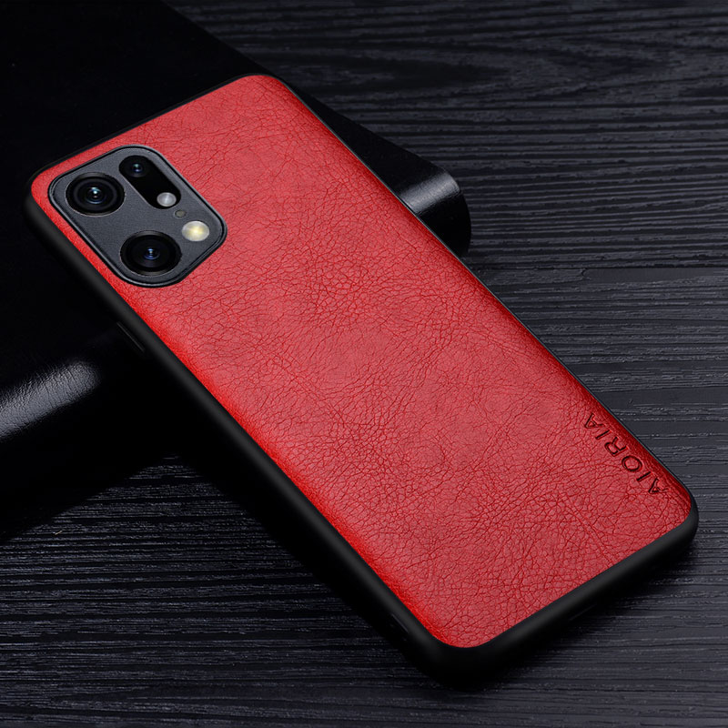 Leder fallen Für Oppo Finden x5 Profi Prämie Weiche TPU retro Litschi Luxus Textur Schutzhülle Zurück Abdeckung für finden x5 Profi telefon fallen: verrotten