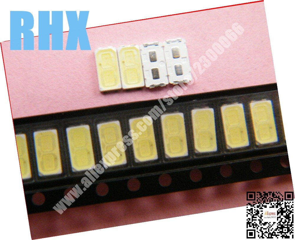 150piece/lot for maintenance LG LED LCD TV backlight Article lamp SMD LEDs 6V 6030 Cold white light emitting diode