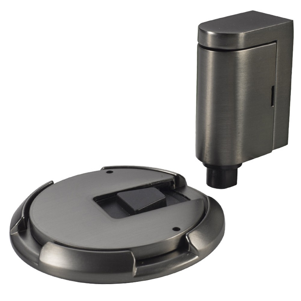 Mechanical Heavy-duty Doorstop Accessories Nail-free Sticker Zinc Alloy Heavy Duty Door Stop Non-Punch Adjustable Height