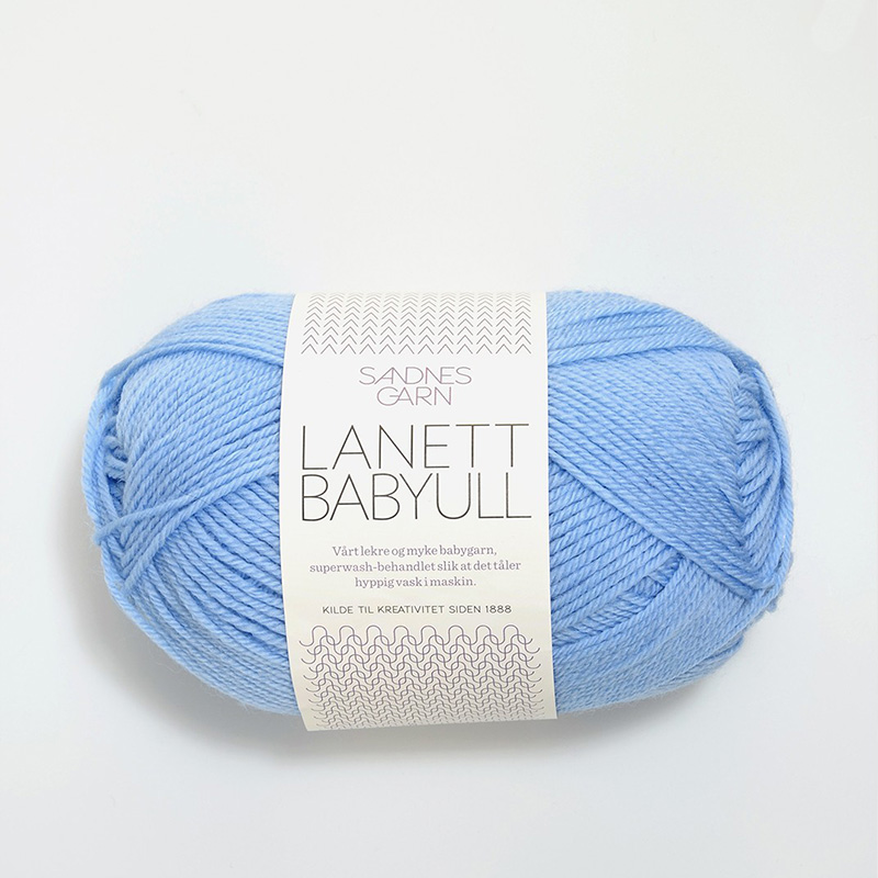 1*50g kugle sandnes garn babyull lanett garn merino uld garn håndstrikke garn: 5904