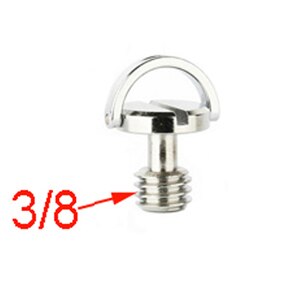 10pcs/lot 1/4" to 3/8" Male to Female Thread Screw Mount Adapter Tripod Plate Screw mount for Camera Flash Tripod Light Stand: E  38D