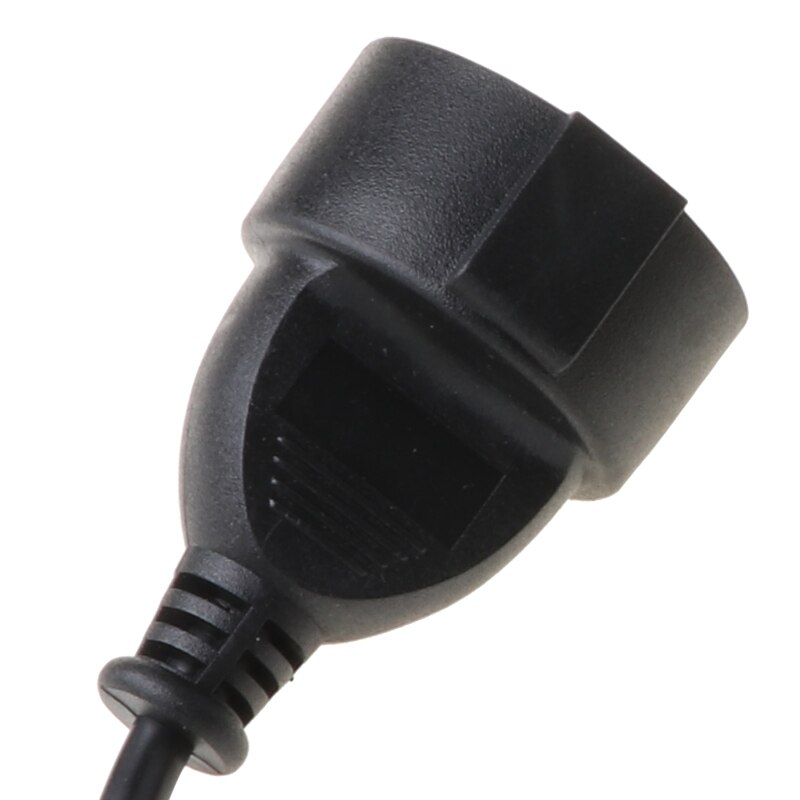 Ups/Pdu Power Lead Iec 320 C14 Male Naar CEE7 Europese Vrouwelijke Adapter Kabel 35Cm T84C