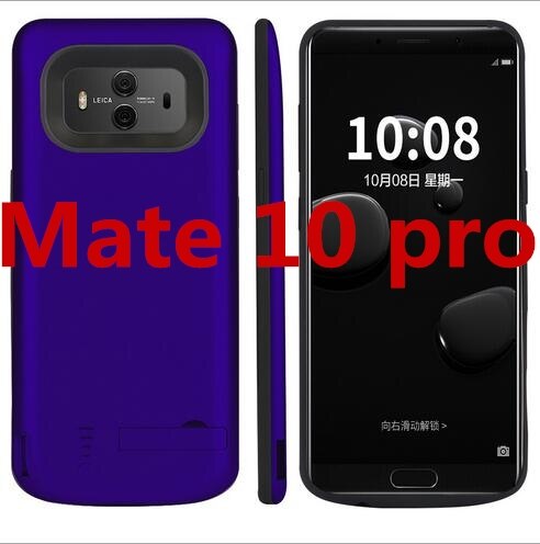 6000 Mah Für Huawei Mate 10 10 Pro Batterie Fall Backup Batterie Fall Abdeckung Power Fall Für Huawei Mate 10 pro Batterie fall: mate 10 pro blue