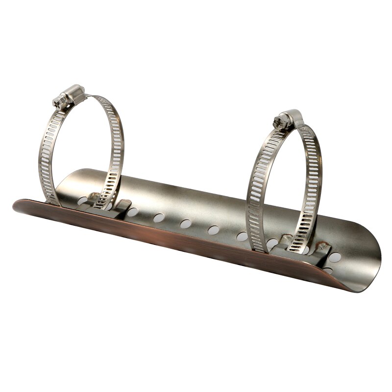 Protector de calor para tubo de escape de motocicleta, cubierta Universal antiquemaduras para Harley, personalizada, Chopper, Cruiser, Road King, Softail