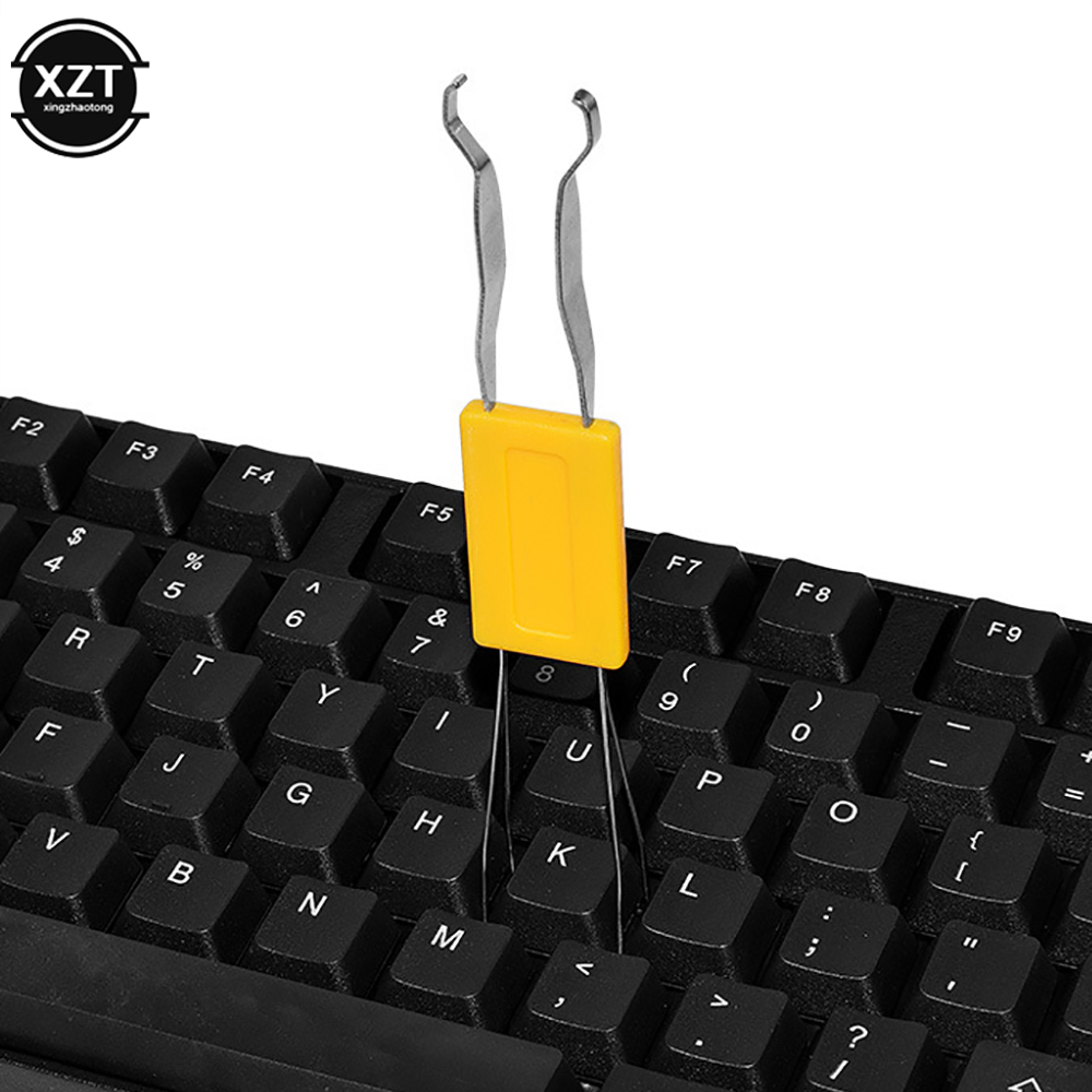 2-in-1 Keycaps Puller Accessoires Lossen Voor Gaming Toetsenbord Schakelaars Remover Knop Extractor Tool Bevestiging Duurzaam te gebruiken