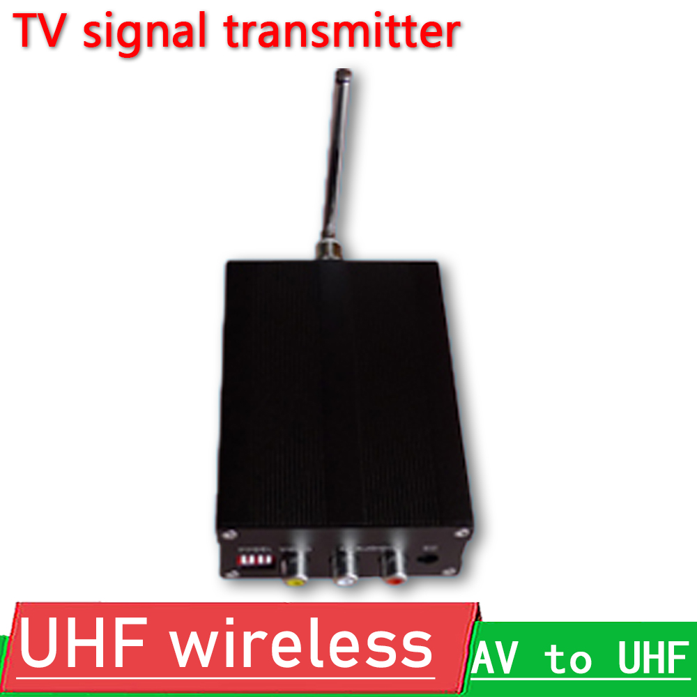 TV signal transmitter UHF wireless video TV transmitter STB to TV transmission AV to UHF TV PAL-D/K PAL-I PAL-B/G NTSC Antenna
