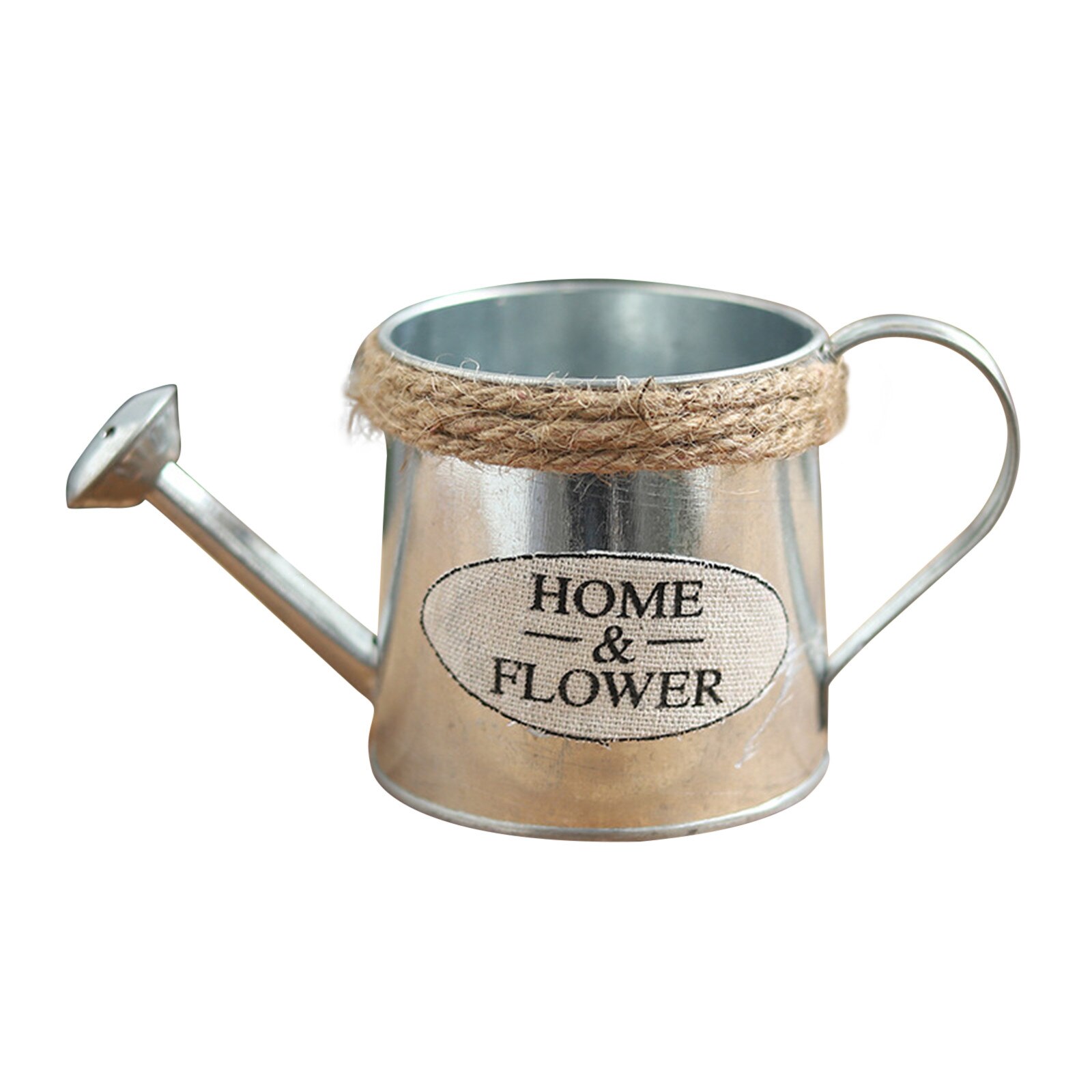 Water Cans Tin Shower Flower Bucket Toy Bucket Wild Flower Bucket Home Decoration: B