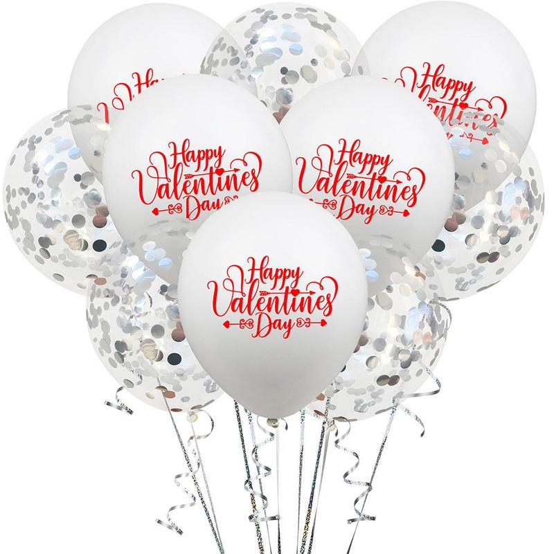 10Pc Red Balloons 10Inch Love Heart Latex Balloons Wedding Helium Balloon Valentines Day Birthday Party Inflatable Balloons
