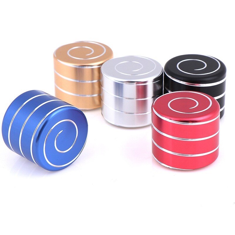 Desktop Cylinder Gyroscopes Decompressing Spinning Top Office Desk Rotating Fidget Toy Optical Illusion Finger Toys Adults