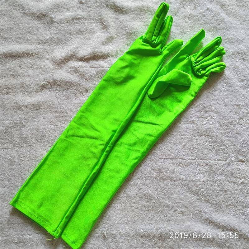 7-12 ans enfant enfant fleur fille gants étudiant doigt long gant violet clair unisexe garçon gant