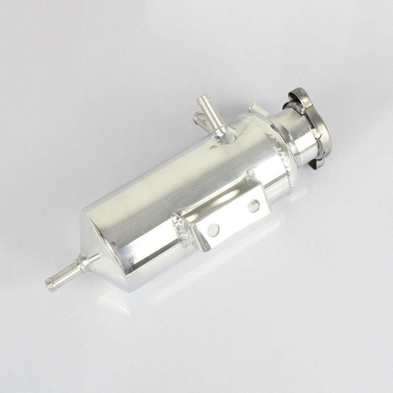 Universal Car Engine Radiator Cooling Water Aluminum Catch Can Coolant Tank Bottle Reservoir