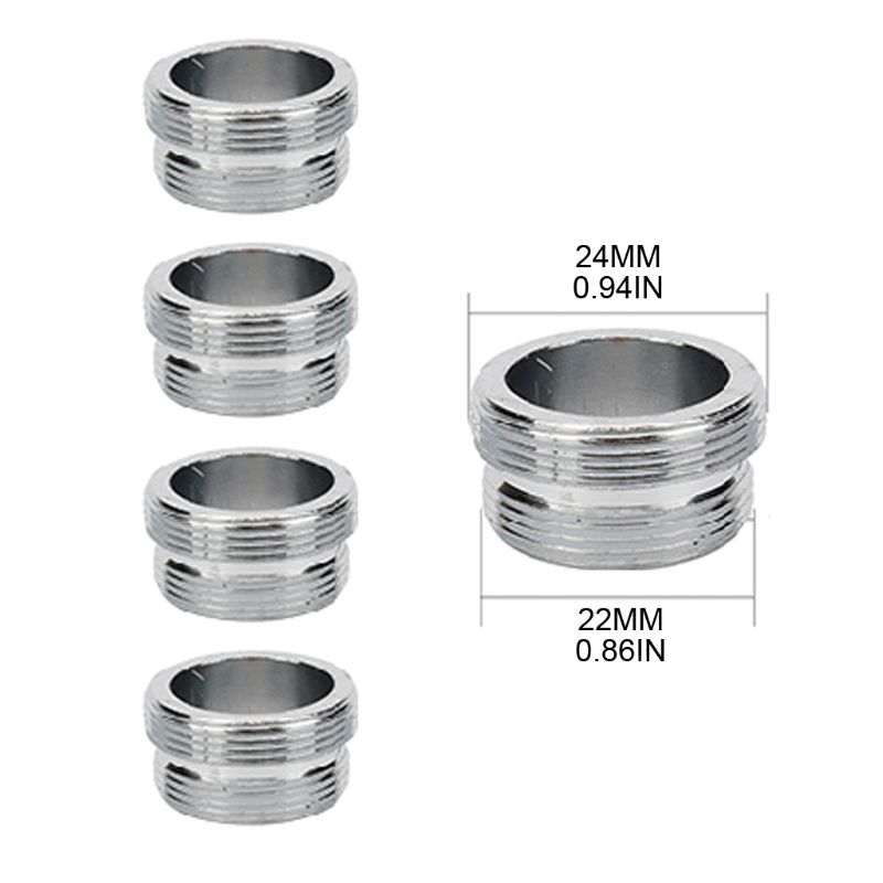 Faucet Adapter for Purifier Aerator, Brass Faucet Adapter Water Purifier Aerator Connector Kitchen Bathroom Tap Parts: 10