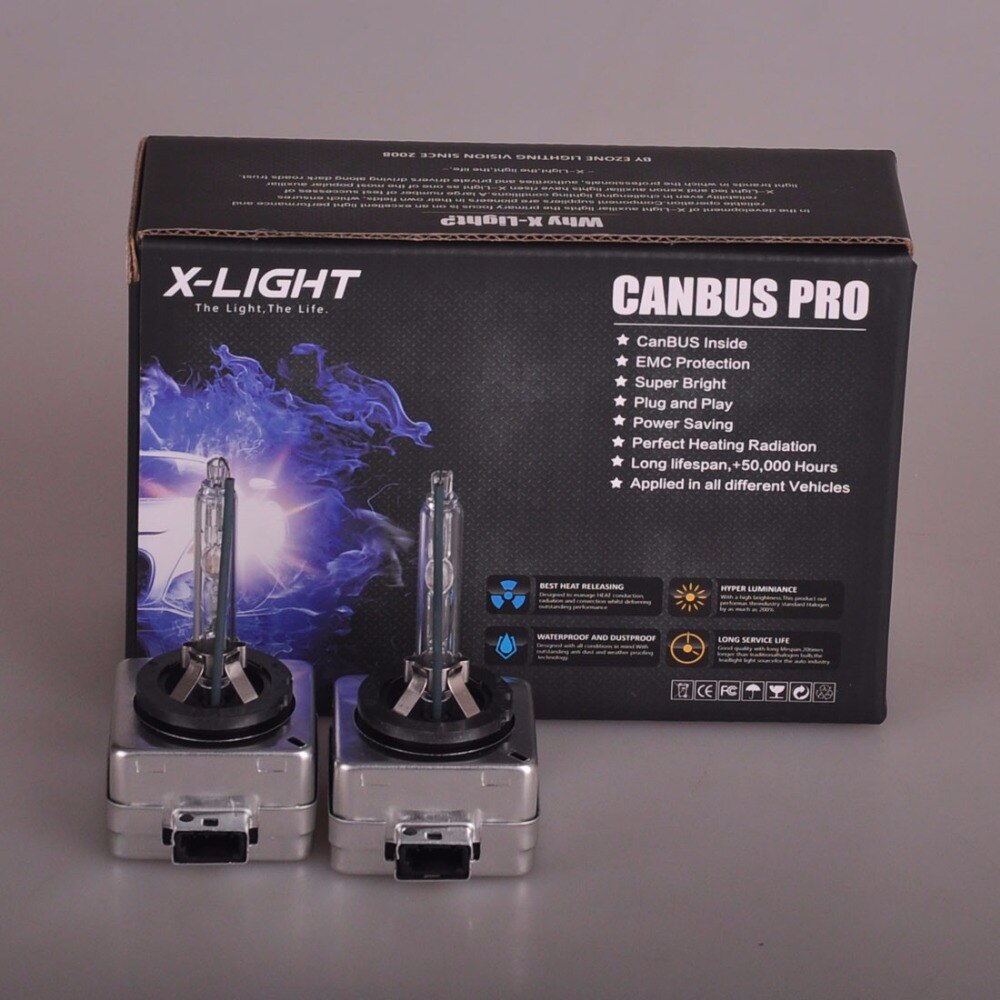 2 x D3S Genuine X-LIGHT XENON BULB compatible with 66340 9285304244 UB 4300K compatible with 66340 9285304244