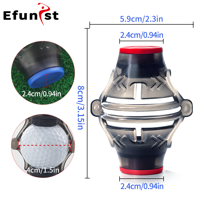 Golf Putting Marking With 2 Marker Pen Drawing Golf Ball Line Marker 360 Degree Golf Ball Liner Template Alignment