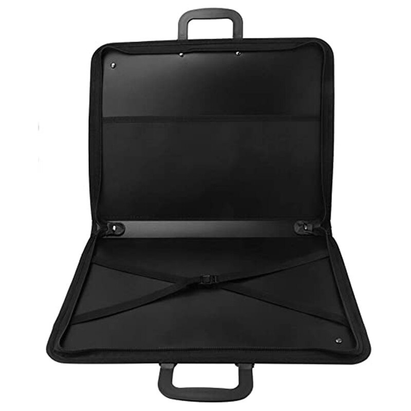 Art Portfolio Case With Zipper,Artist Carrying Case Poster Board,Tote Bag For Art Storage Folder: Default Title
