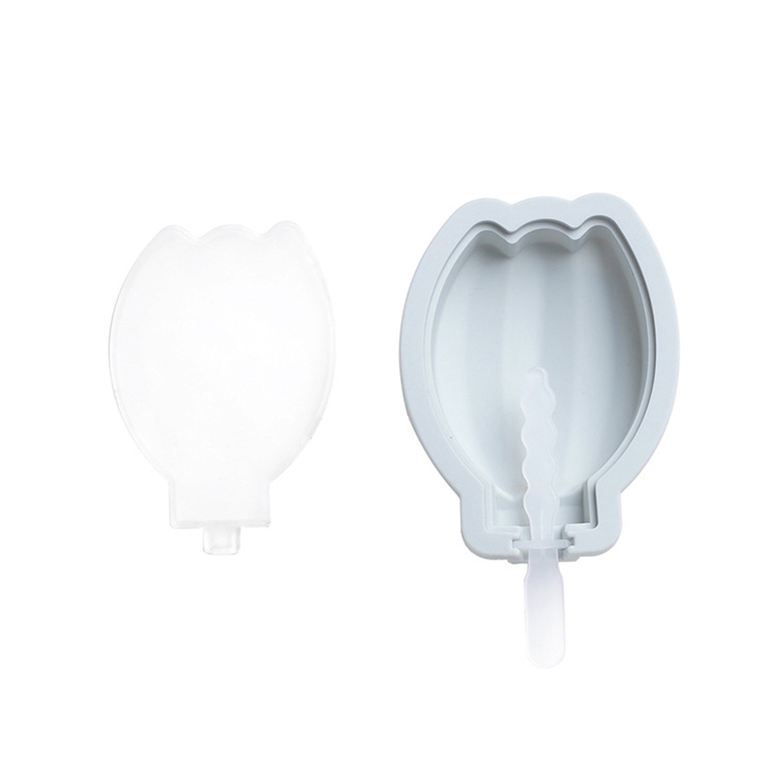 Handmade DIY Silicone Ice Cream Mold Making Ice Box Popsicle Mold Home Ice Cream Homemade F rozen Ice Cubes For Children Cute: C