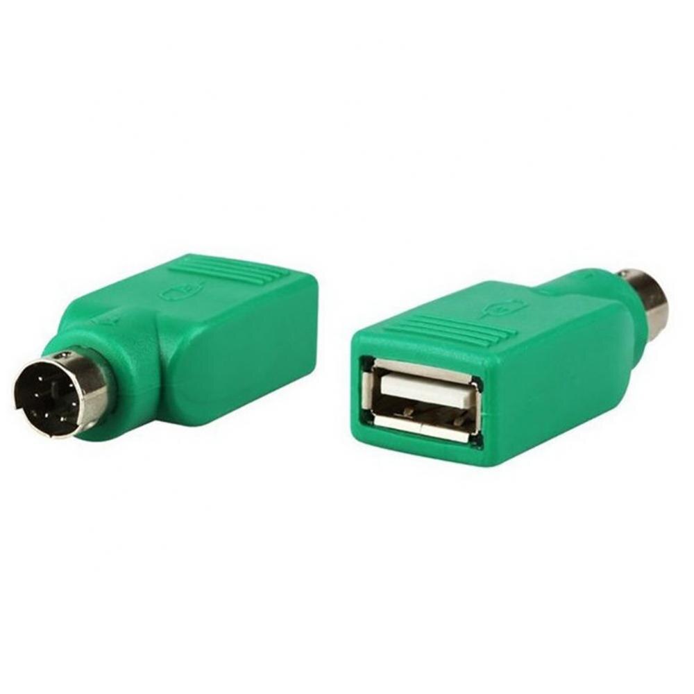 Zubehöradapter, 2 stück usb-buchse auf usb-stecker-konverter für  ps2 computer-tastaturen und mäuse: Default Title