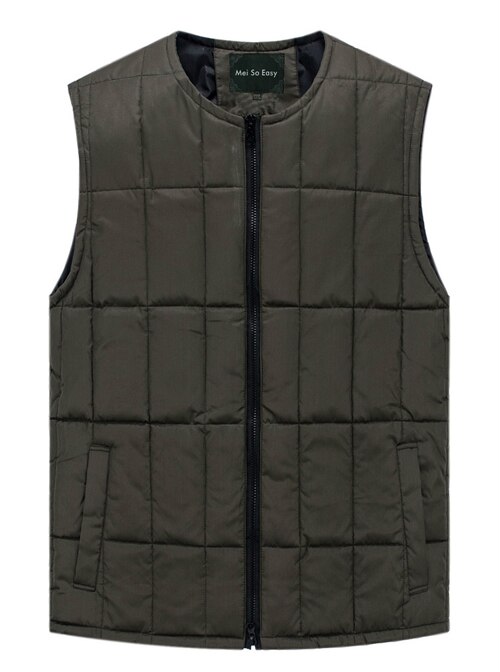 abajo chaleco obeso kaross masculino abajo Chaleco de talla grande para hombre XL 2xl 3xl 4xl 5xl 6xl 7XL 8XL 9XL 10XL 11XL 12XL 13XL: Army Green / 7 XL