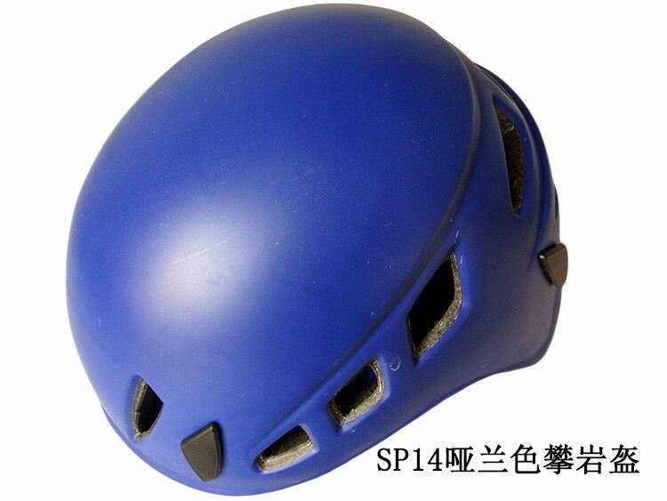 Top Bergbeklimmen Helm Veiligheid Klimmen Helm Water Sport Klimmen Helm: Blauw