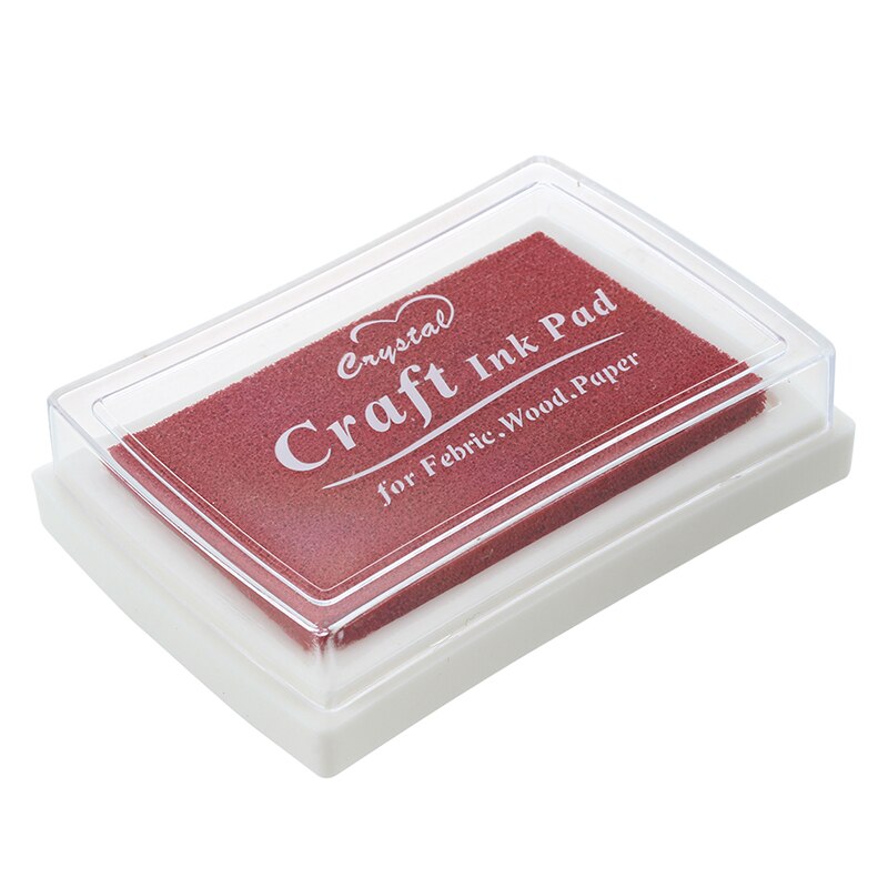 Ink Pad Ink Color Red Fingerprint for Children