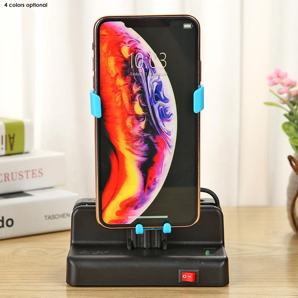 Phone Swing Automatic Shake Motion Brush Step Increasing Shake Pedometer Holder USB Charging Automatic Phone Shaker Swinger