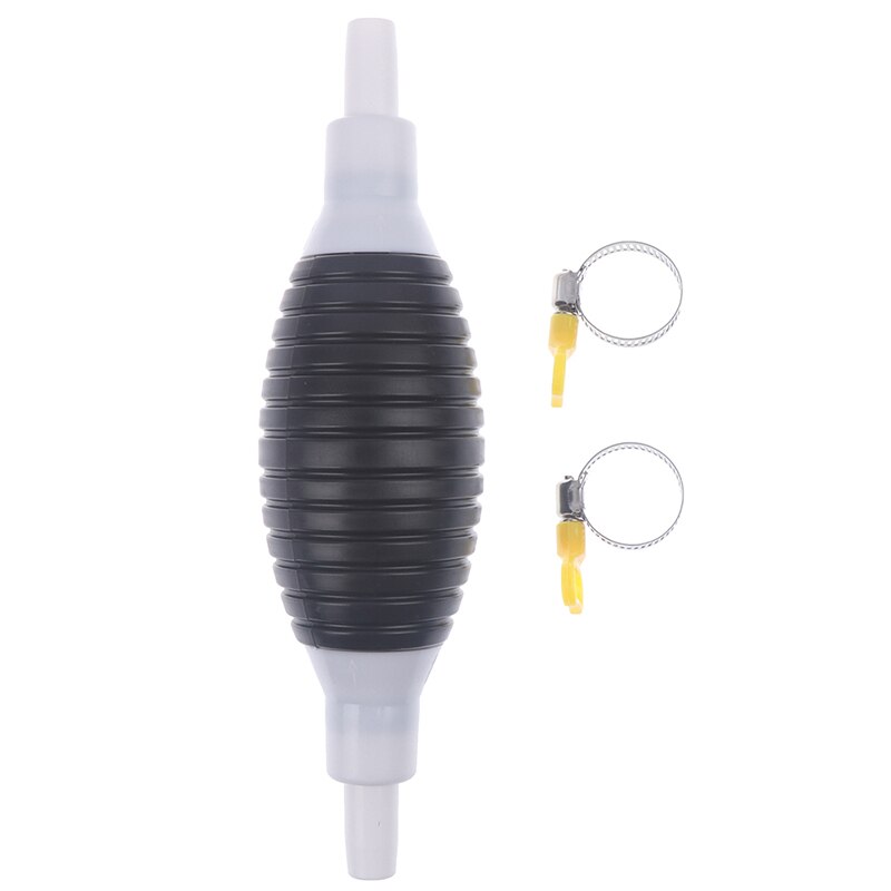 Succionador Universal para tanque de combustible de coche, succionador Manual de transferencia de aceite, Ahorrador para Gas, gasolina, diésel, líquido con hebillas, accesorios para coche: Default Title